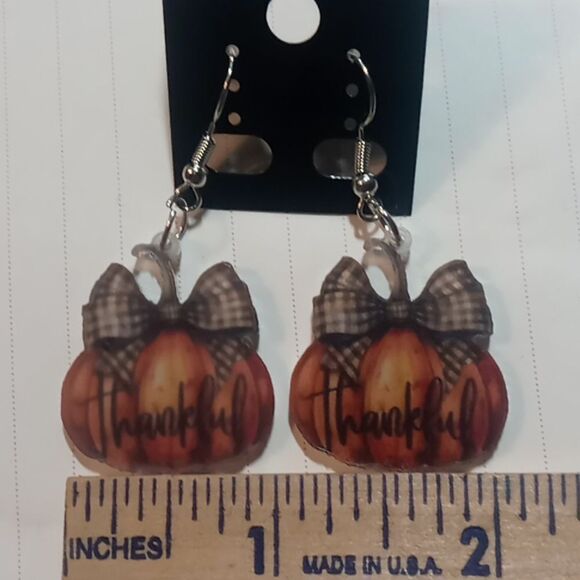 Thankful autumn earrings - Picture 1 of 4